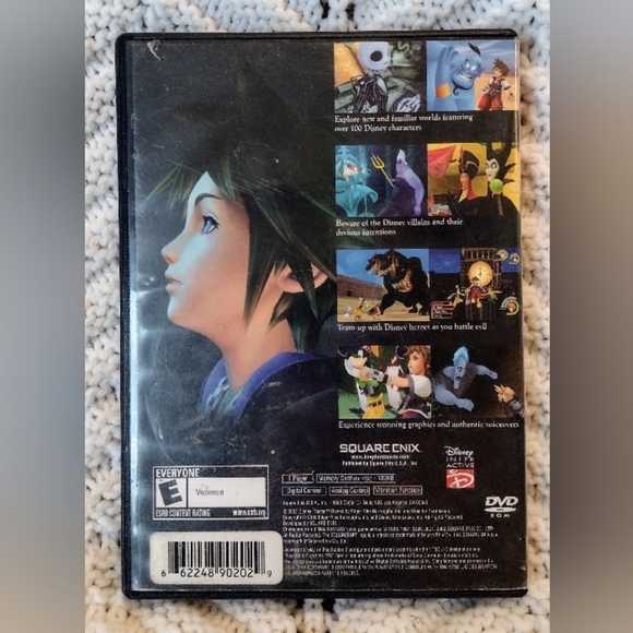 Kingdom Hearts Greatest Hits (Sony  PlayStation 2, 2003) CIB UNTESTED Manual - Picture 2 of 5
